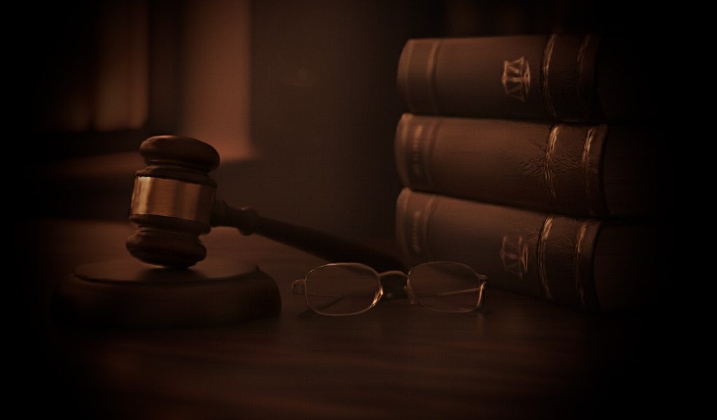 Gemini Generated law office 1: Begriffsbestimmungen im Waffenrecht wollen nicht missverstanden werden.