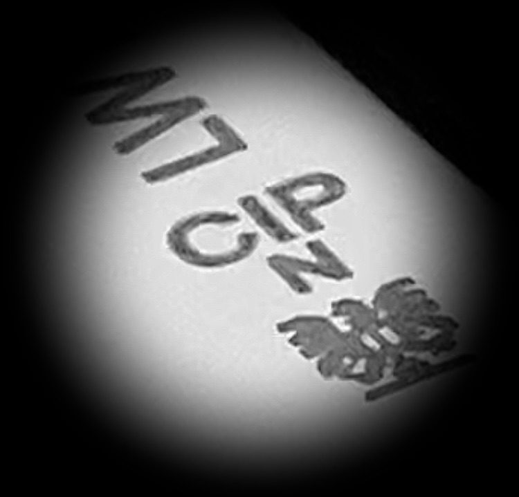 Auch Schreckschusswaffen haben eine C. I. P.-Kennung.